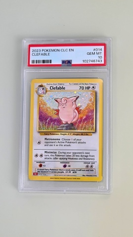 Clefable Holo #014/034 Holo Rare (English) PSA 10 GEM MT - Img 4