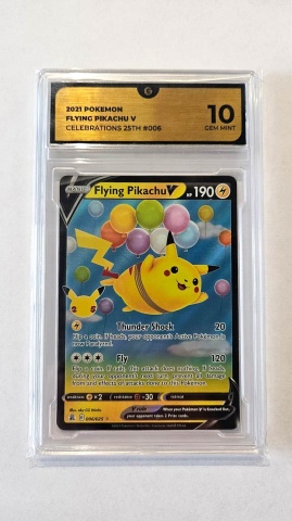 Flying Pikachu V #006/025 — GG 10 GEM MINT (Celebrations 25th Anniversary, 2021)