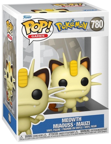 Funko POP! Games: Pokémon - Meowth #780