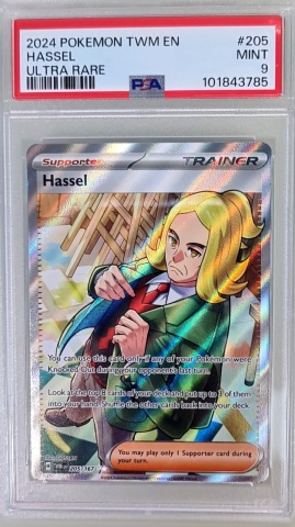 Hassel #205/167 PSA 9 Mint Mint Holo Ultra Rare (English)