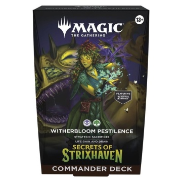Magic: The Gathering Secrets of Strixhaven Witherbloom Pestilence Commander Deck - Img 3