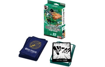 One Piece Card Game: GREEN Roronoa Zoro Starter Deck [ST-32] (Single Deck) - Img 2