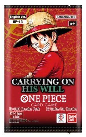One Piece TCG: Carrying on His Will (OP13) Booster Display (24 pachete) - RO - Img 2