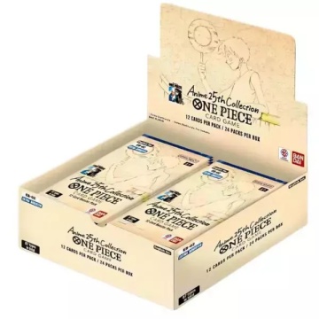 One Piece TCG: Extra Booster - Anime 25th Collection Display (24 Packs) - EN