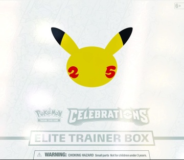 Pokémon 25-a aniversare Celebrations Elite Trainer Box - Img 2