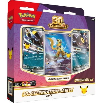 Pokemon TCG: 30th Celebration Battle Deck - Umbreon ex - Img 2