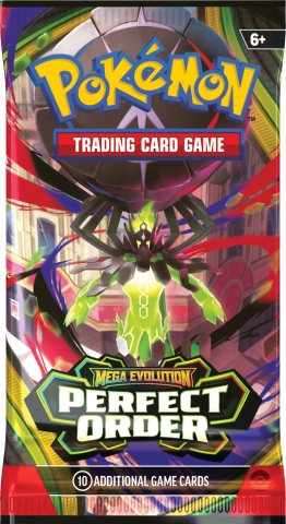 Pokémon TCG: Mega Evolution-Perfect Order Booster Pack (10 cărți) - Img 3