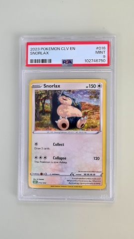 Snorlax #016/034 Common Vintage (engleză) PSA 9 MINT - Img 2