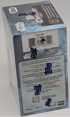 Star Wars Chrome 2024 Booster Pack (Topps) - Găsiți paralele și inserții! - Img 2