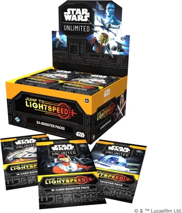 Star Wars Unlimited - Jump to Lightspeed Booster Display Box (24 Packs)