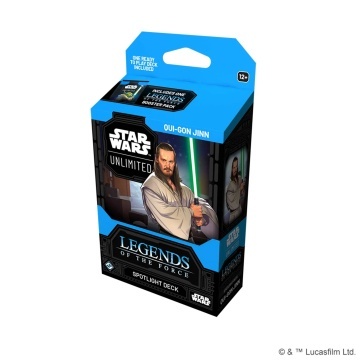 Star Wars Unlimited - Legends of the Force Spotlight Deck Pack: Qui-Gon Jinn vs. Darth Maul (6 Decks) - Img 3