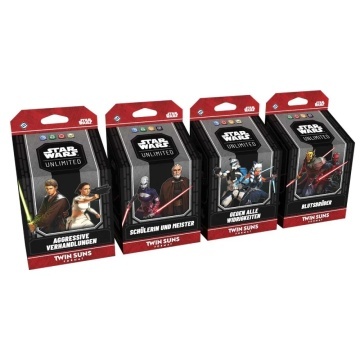 Star Wars Unlimited - Twin Suns Deck Pack (4 Decks) - Img 2