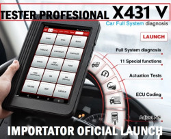 Tester auto Profesional Launch X431 V 8 inch PRO3 KIT Diagnoza Original, update 24 luni Gratuit