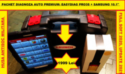 Testere Multimarca > Kit Tester Auto Launch X431 Easydiag Pro3S + Tableta Samsung Full Activat