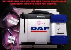 Testere Auto Camioane > Kit Aparat profesional Gama de Camioane DAF, laptop Panasonic Cf53 full software inclus