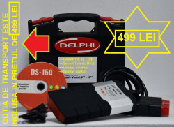 Testere Multimarca > Interfata semiprofesionala DELFI2 DS150E VCII Turisme&Autoutilitare&Camione Arm Cip, Bluetooth inclus, fabricatie anul curent