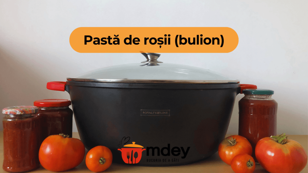 Pastă de roșii făcută în casă