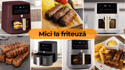 Mici la friteuza