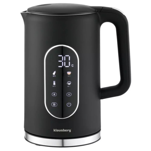 Fierbator de apa 1.7 L Klausberg KB7891 negru-argintiu