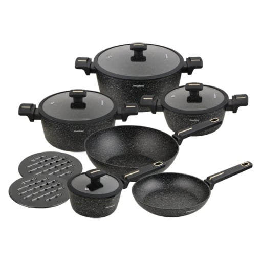 Set oale și tigăi cu capace, strat antiaderent, Klausberg KB7830