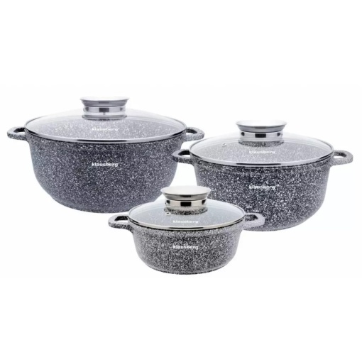 Set oale cu capace 20/24/28 CM Klausberg KB7533
