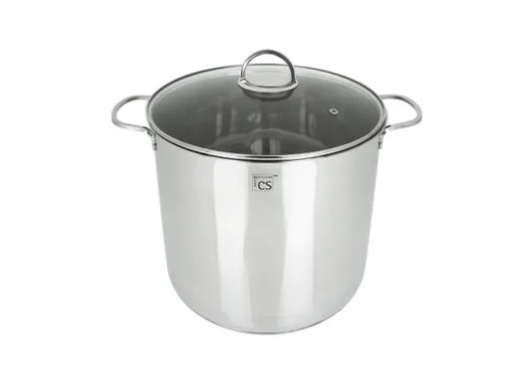 Oală inox 10.5L, 24x24 cm – Carl Schmidt Sohn Trier 075163, pentru gătit în cantitate mare, design profesional