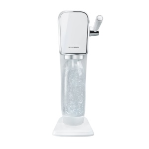 Aparat preparare bauturi carbogazoase, sifon, cu butelie CO2 inclusa, Art White Sodastream 1013511400, alb - Img 2