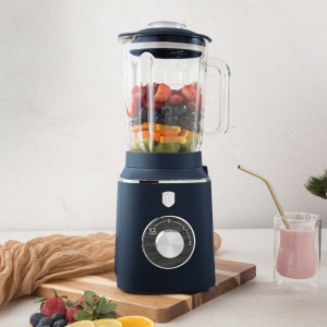 Blender cu bol de sticlă 1,5 L Deep Sea Berlinger Haus BH 9766 – 1000 W, zdrobire gheață, albastru mat - Img 4