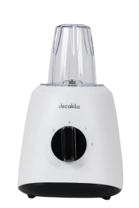 Blender electric Decakila, 400W, 1.5L, 2 viteze KEJB034W, alb - Img 3