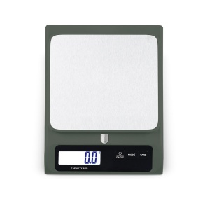 Cântar de bucătărie digital 6 kg, platformă inox – Berlinger Haus Green Matte BH 9919, verde mat, funcție tara - Img 4