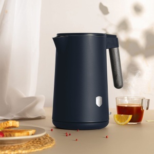 Fierbător de apă cu pereți dubli 1,7 L Deep Sea Berlinger Haus BH 9960, 2200 W, albastru mat - Img 7