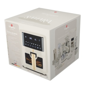Friteuza aer cald capacitate mare 8 l, airfryer Sahara Berlinger Haus BH 9607