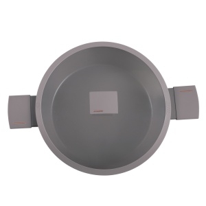 Oala cu capac 24 cm Taupe Berlinger Haus BH 8101, gri, strat titan