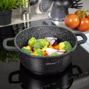 Oala cu capac 24 CM 4,5L Kinghoff KH1595