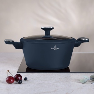 Oală cu capac Berlinger Haus BH 8377 Deep Sea, 24 cm, antiaderentă - Img 9