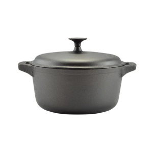 Oala fonta pura cu capac 26 cm , 5.2 L Perfect home 15524 - Img 2