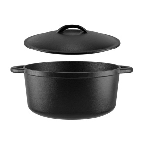 Oala fonta pura cu capac 26 cm 5L Perfect Home 17813 - Img 2