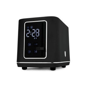 Prăjitor de pâine digital cu afișaj LED, 7 niveluri – Berlinger Haus Matte Black BH 9660, negru mat, funcții Defrost și Reheat