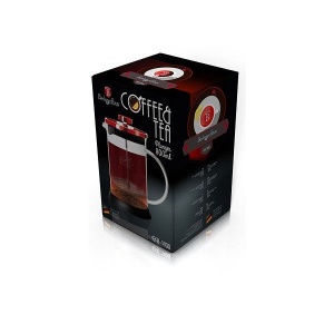 Presa Cafea, infuzor Ceai 800 ml Burgundy Berlinger Haus BH 1498