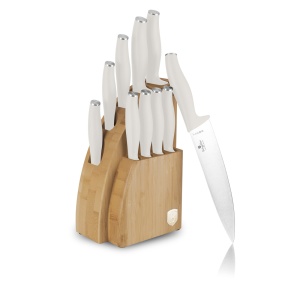 Set cutite 10 piese cu suport bambus Sahara Berlinger Haus BH 3121 - Img 6