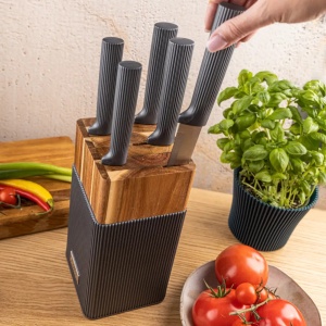 Set cutite cu suport 6 piese Klausberg KB-7982 - Img 2