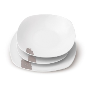 Set farfurii 18 piese Taupe Berlinger Haus BH 10202