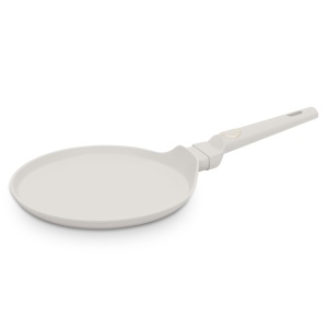 Tigaie pentru clatite 25 cm Sahara Berlinger Haus BH 8055, antiaderenta, crem