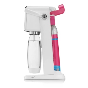 Aparat preparare bauturi carbogazoase, sifon, cu butelie CO2 inclusa, Art White Sodastream 1013511400, alb - Img 3