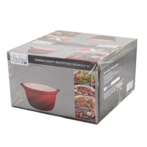 Ceaun emailat 5 l rosu Perfect Home 13253 - Img 3