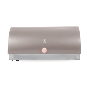 Cutie paine cu recipiente Taupe Berlinger Haus BH 6834, inox, gri