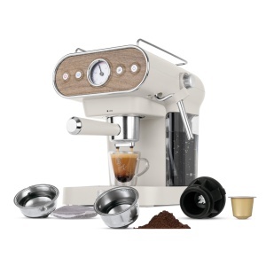 Espressor 3 in 1 Sahara Nordic Berlinger Haus BH/9854, bej - Img 2