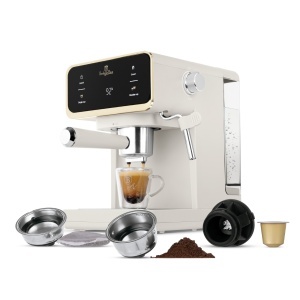 Espressor digital 3 in 1 Sahara Berlinger Haus BH/9847, crem mat - Img 2