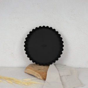 Formă pentru tartă 28 cm, antiaderentă – Berlinger Haus Deep Sea BH 8706, albastru mat, oțel carbon - Img 6