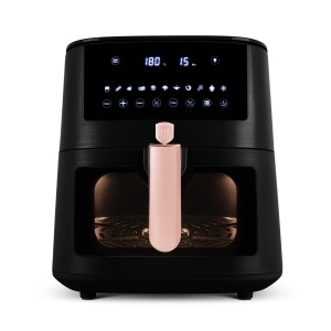 Friteuza aer cald, capacitate mare 8 l Airfryer Black Rose Berlinger Haus BH 9604